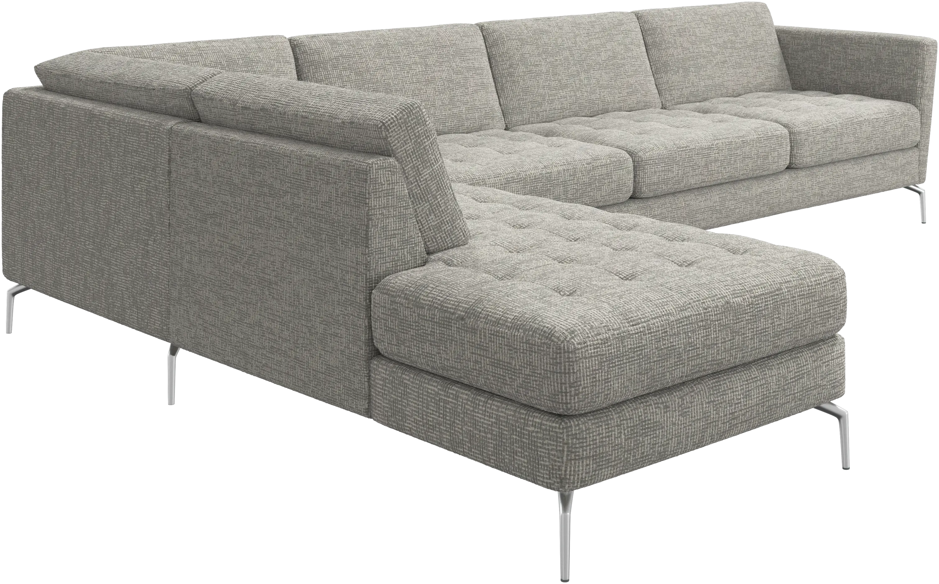 白い革のコーナーソファ – デザイナー家具 | ボーコンセプト